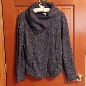 Eddie Bauer fleece knit cardigan/jacket